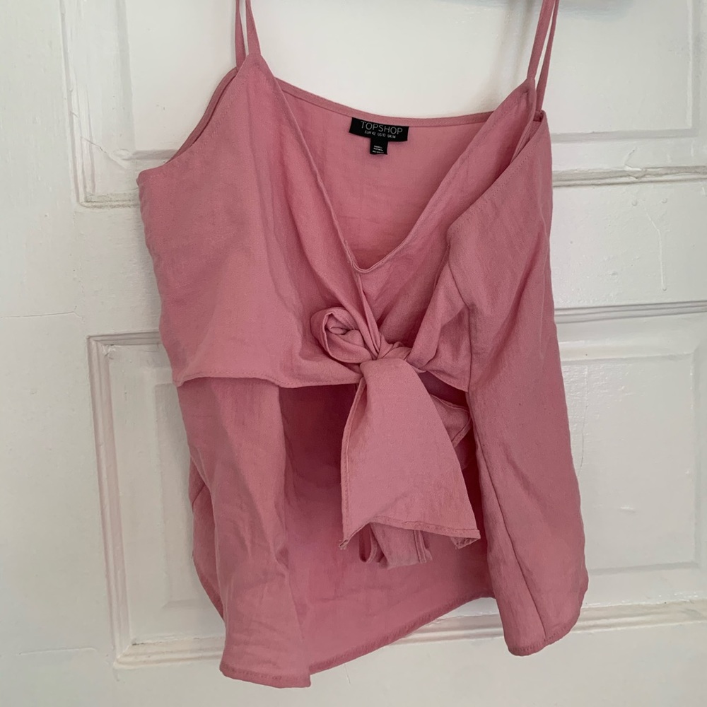 Top shop wrap tank top